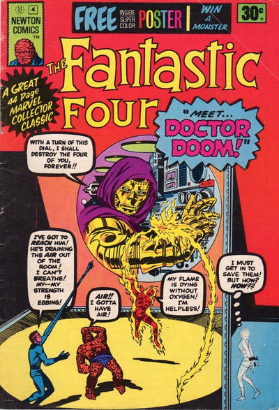Cover for Fantastic Four (Newton Comics, 1974 series) #4