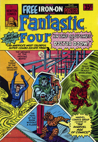 Cover for Fantastic Four (Newton Comics, 1974 series) #15