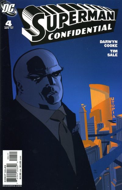 Cover for Superman Confidential (DC, 2007 series) #4 [Direct Sales]