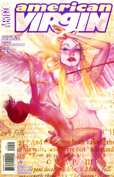 Cover for American Virgin (DC, 2006 series) #9