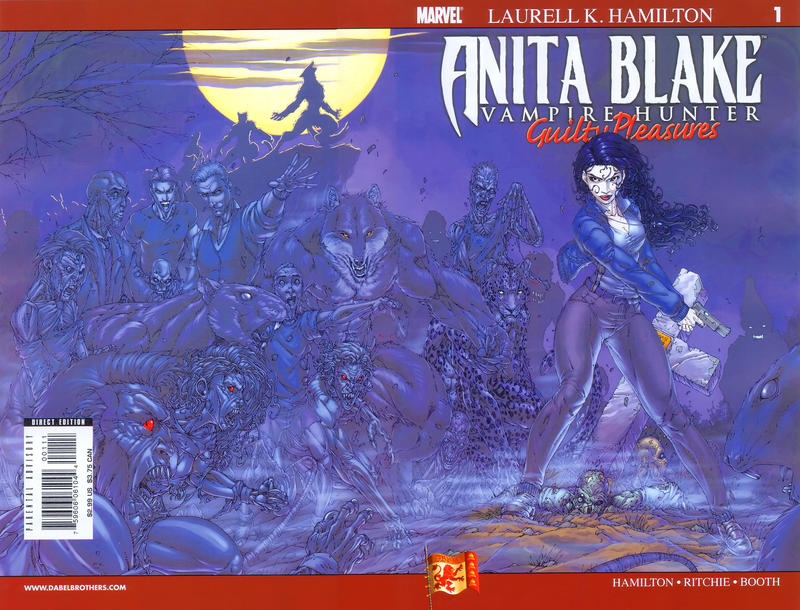 Cover for Anita Blake: Vampire Hunter in Guilty Pleasures (Marvel, 2006 series) #1 [wraparound]