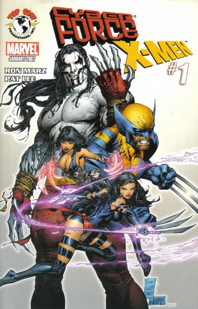 Cover for Cyberforce / X-Men (Image, 2007 series) #1 [Marc Silvestri Cover]