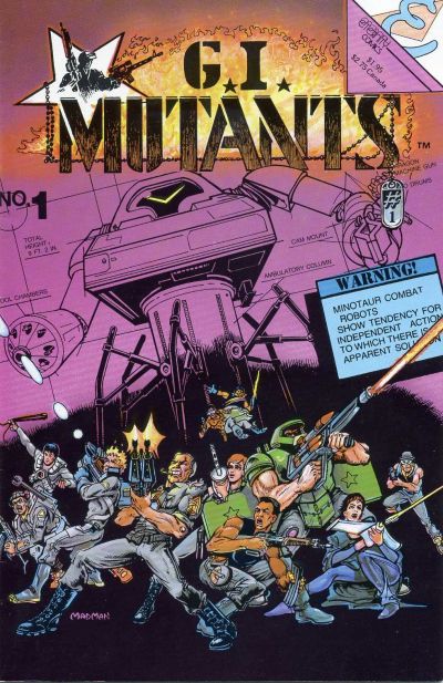 Cover for G.I. Mutants (Eternity, 1987 series) #1