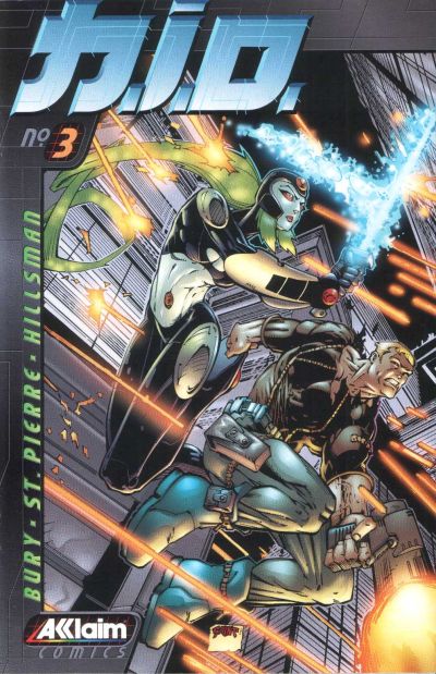 Cover for N.I.O. (Acclaim / Valiant, 1998 series) #3