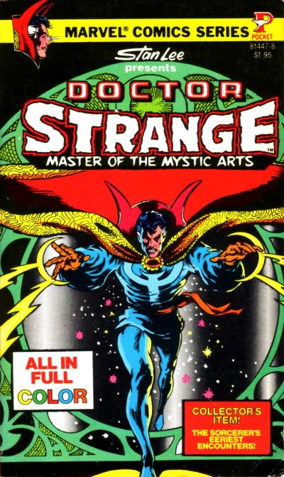 Cover for Doctor Strange, Master of the Mystic Arts (Pocket Books, 1978 series) #[1]