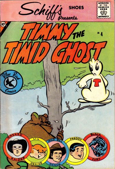 Cover for Timmy the Timid Ghost (Charlton, 1959 series) #4
