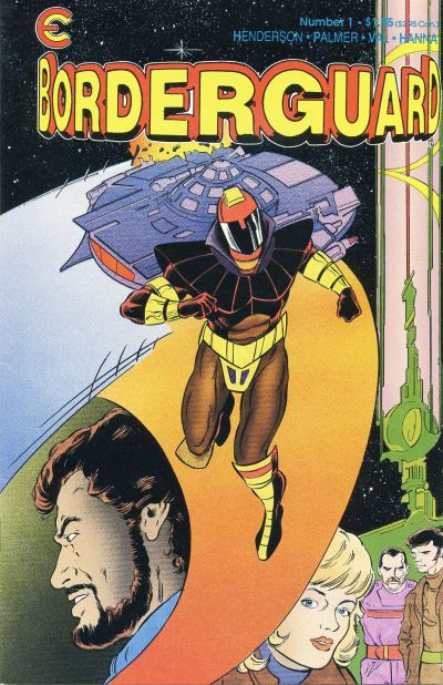 Cover for Borderguard (Eternity, 1987 series) #1