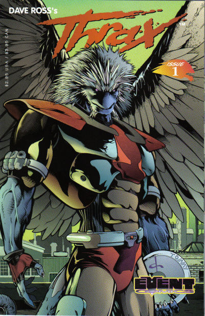 Cover for Thrax (Event Comics, 1996 series) #1