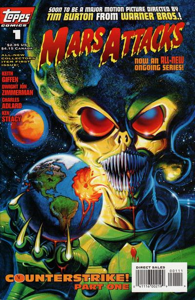 Cover for Mars Attacks (Topps, 1995 series) #1