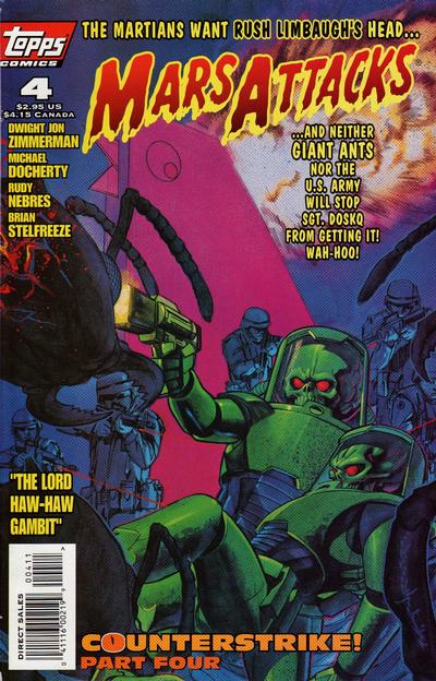 Cover for Mars Attacks (Topps, 1995 series) #4