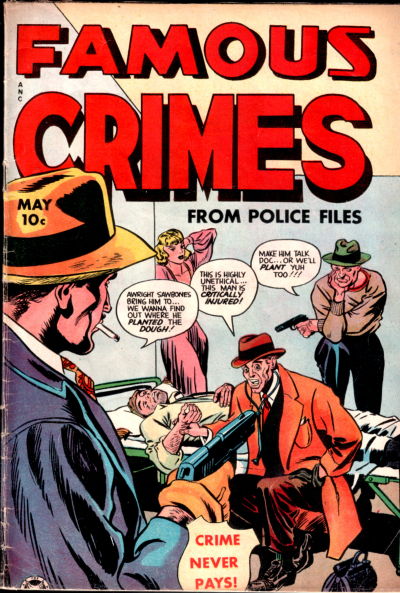 Cover for Famous Crimes (Fox, 1948 series) #9
