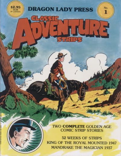 Cover for Classic Adventure Strips (Dragon Lady Press, 1985 series) #1