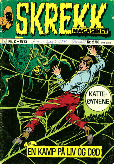 Cover for Skrekk Magasinet (Illustrerte Klassikere / Williams Forlag, 1972 series) #2/1972