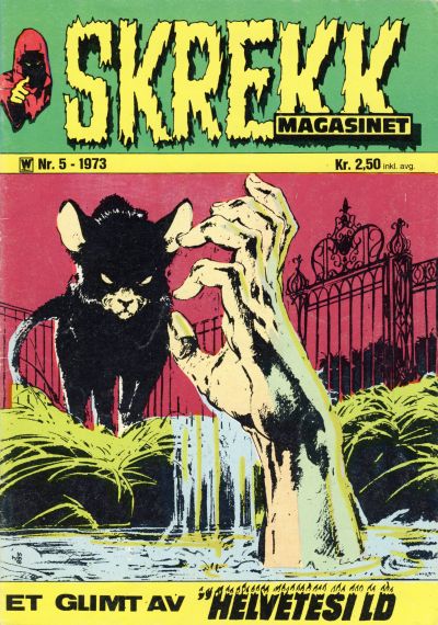 Cover for Skrekk Magasinet (Illustrerte Klassikere / Williams Forlag, 1972 series) #5/1973