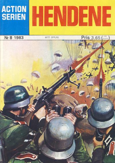 Cover for Action Serien (Atlantic Forlag, 1976 series) #8/1983