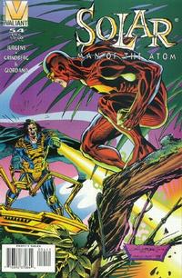 Cover Thumbnail for Solar, Man of the Atom (Acclaim / Valiant, 1991 series) #54