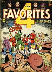 Cover Thumbnail for Four Favorites (Ace Magazines, 1941 series) #2