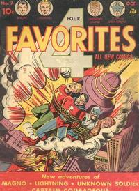 Cover Thumbnail for Four Favorites (Ace Magazines, 1941 series) #7