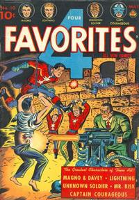 Cover for Four Favorites (Ace Magazines, 1941 series) #10