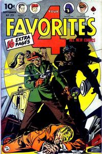 Cover for Four Favorites (Ace Magazines, 1941 series) #25