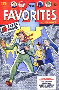 Cover for Four Favorites (Ace Magazines, 1941 series) #28