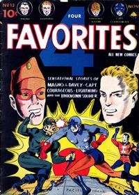 Cover Thumbnail for Four Favorites (Ace Magazines, 1941 series) #12