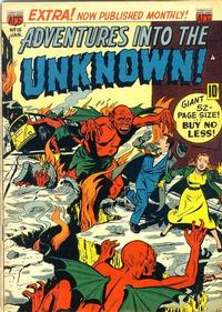 Cover for Adventures into the Unknown (American Comics Group, 1948 series) #15