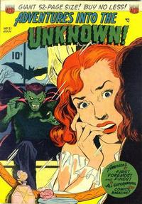 Cover Thumbnail for Adventures into the Unknown (American Comics Group, 1948 series) #21