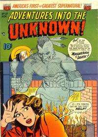 Cover for Adventures into the Unknown (American Comics Group, 1948 series) #37