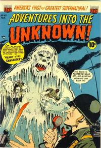 Cover for Adventures into the Unknown (American Comics Group, 1948 series) #40