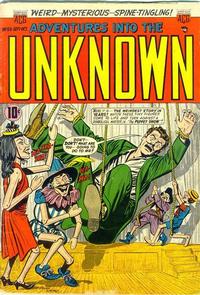 Cover for Adventures into the Unknown (American Comics Group, 1948 series) #59