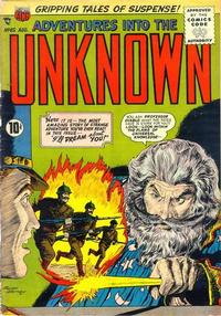 Cover for Adventures into the Unknown (American Comics Group, 1948 series) #65