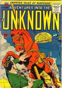 Cover for Adventures into the Unknown (American Comics Group, 1948 series) #83