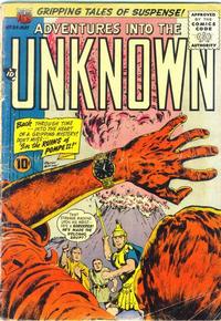 Cover for Adventures into the Unknown (American Comics Group, 1948 series) #84