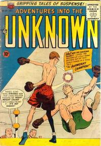 Cover for Adventures into the Unknown (American Comics Group, 1948 series) #91