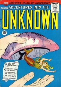 Cover for Adventures into the Unknown (American Comics Group, 1948 series) #98