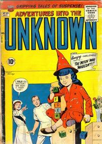 Cover for Adventures into the Unknown (American Comics Group, 1948 series) #101