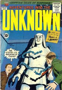 Cover for Adventures into the Unknown (American Comics Group, 1948 series) #102