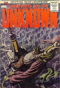Cover for Adventures into the Unknown (American Comics Group, 1948 series) #118