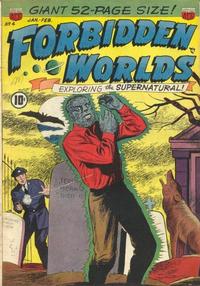 Cover for Forbidden Worlds (American Comics Group, 1951 series) #4