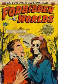 Cover Thumbnail for Forbidden Worlds (American Comics Group, 1951 series) #24