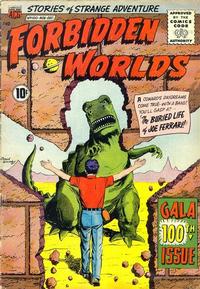 Cover Thumbnail for Forbidden Worlds (American Comics Group, 1951 series) #100