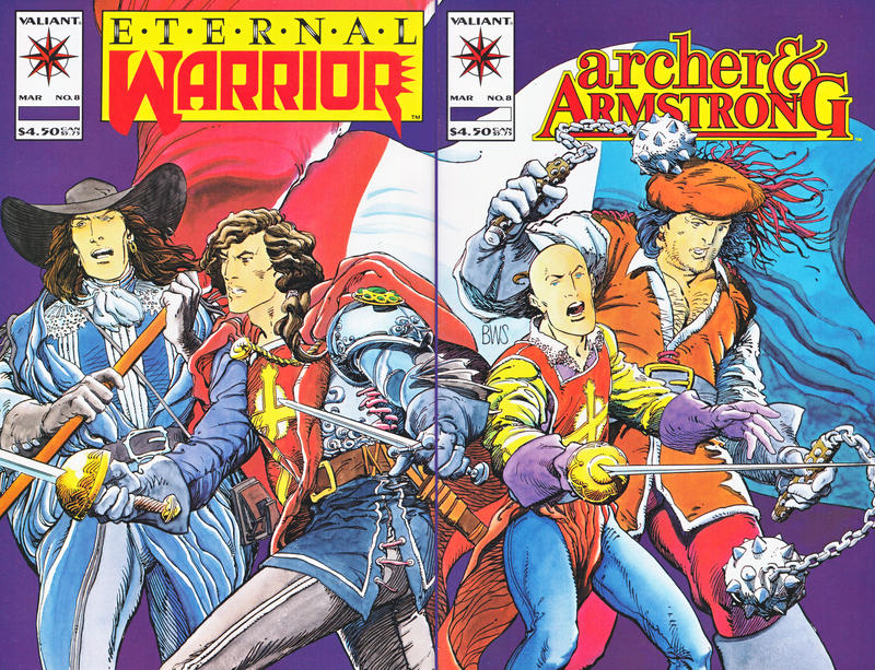 Cover for Archer & Armstrong (Acclaim / Valiant, 1992 series) #8