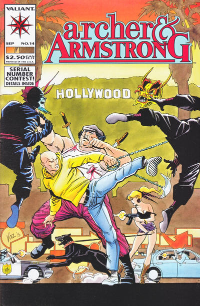 Cover for Archer & Armstrong (Acclaim / Valiant, 1992 series) #14