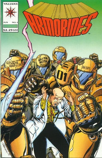 Cover for Armorines (Acclaim / Valiant, 1994 series) #1