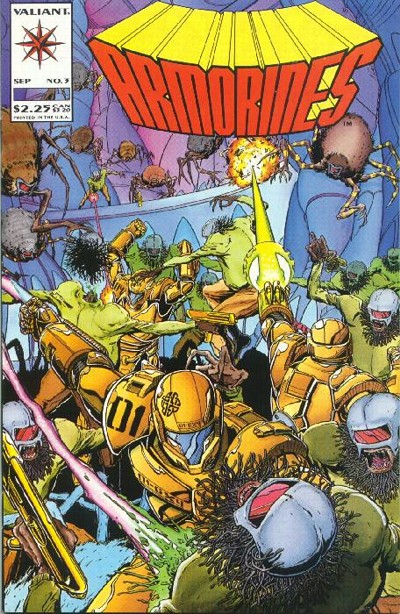 Cover for Armorines (Acclaim / Valiant, 1994 series) #3