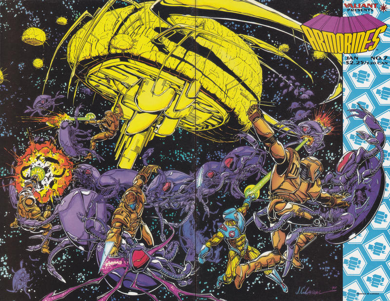 Cover for Armorines (Acclaim / Valiant, 1994 series) #7