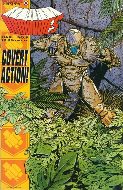 Cover for Armorines (Acclaim / Valiant, 1994 series) #9
