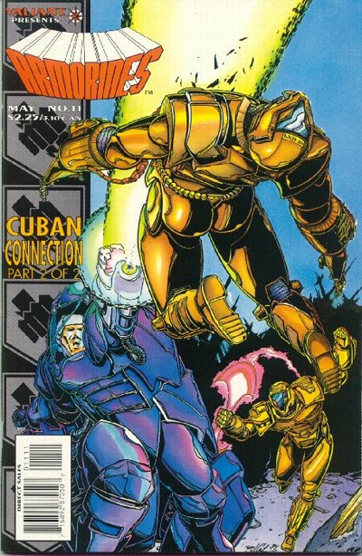 Cover for Armorines (Acclaim / Valiant, 1994 series) #11