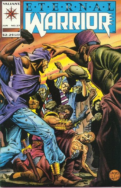 Cover for Eternal Warrior (Acclaim / Valiant, 1992 series) #23